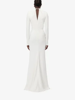 Women's Twisted Crystal Evening Dress in ><noscript><img width=