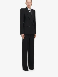 Women's Upside-down Lapel Jacket in ><noscript><img width=