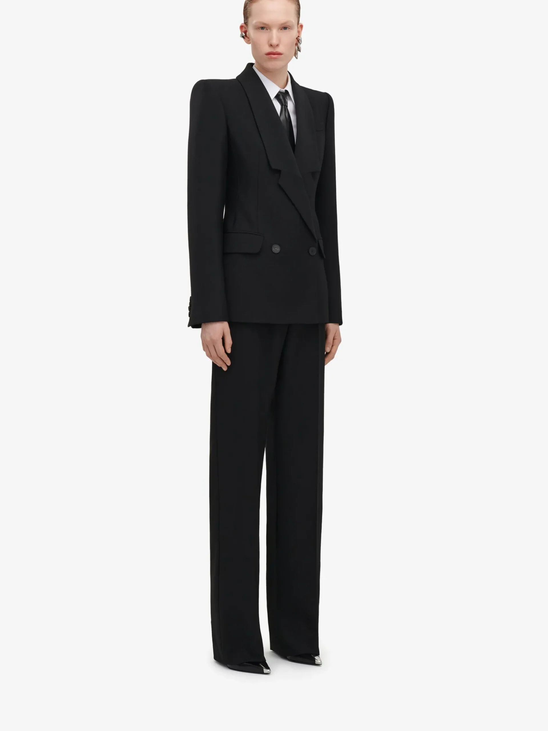 Women's Upside-down Lapel Jacket in >Alexander McQueen Cheap