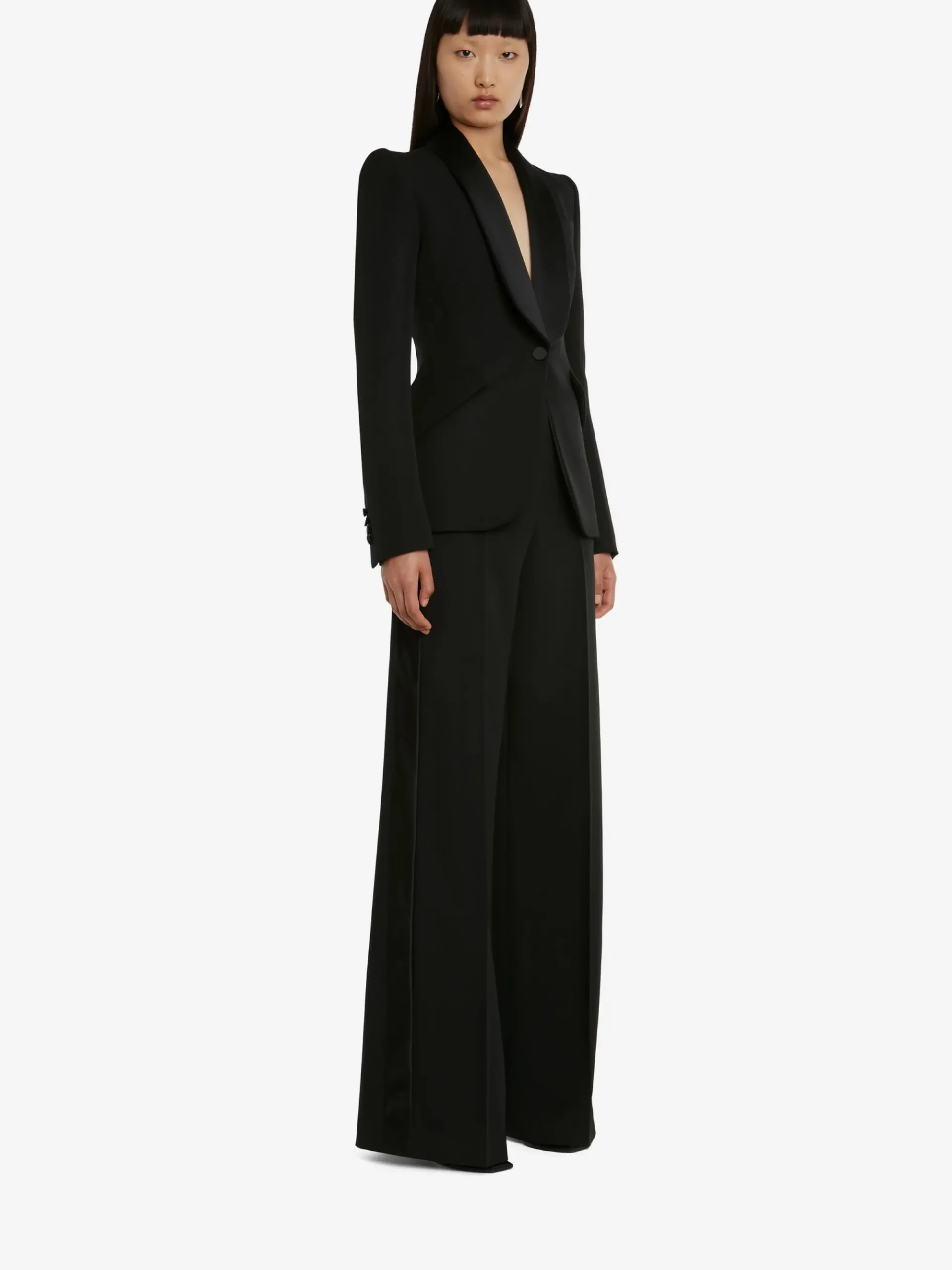 Women's Wide Leg Trousers in >Alexander McQueen Store